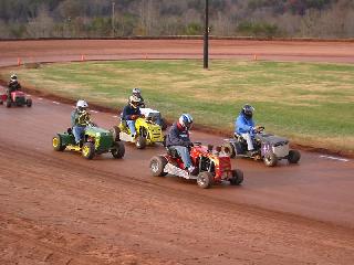 lawn mower racing