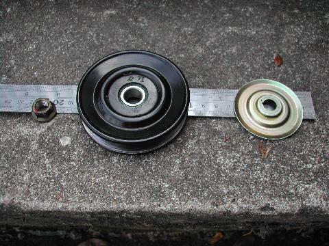 Pajero ac pulley