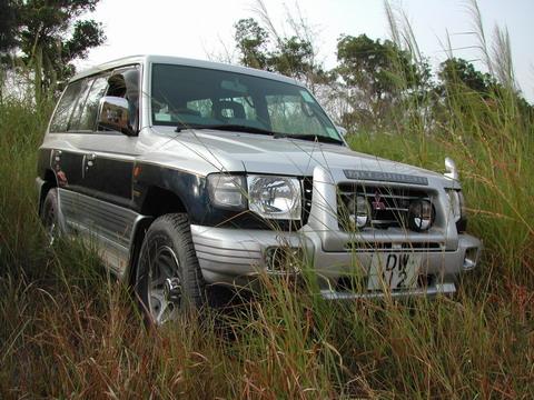 pajero offroad where she belongs