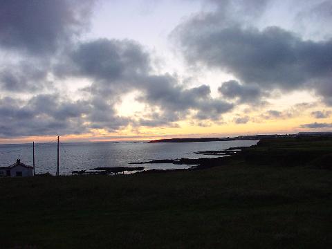 On the way to Giants Causeway