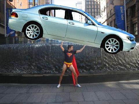 supermanCar