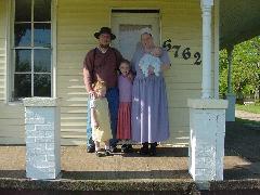 quakersojourners at their new digs in W. Alex, Ohi