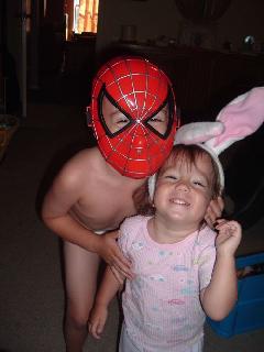 easter bunny spider man